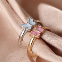 17KM Retro Colorful Gold Rings Fashion Oil Dripping Ring Love Heart Flower Geometric Finger Ring Women Jewelry Accessories