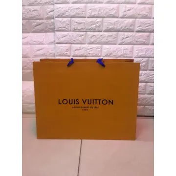 Jual LV Paperbag Authentic Louis Vuitton original paper bag