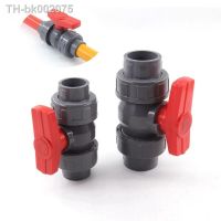 ✜ 1 5Pc 20 50mm Grey PVC Pipe Ball Valve Garden Irrigation Water Pipe Connector Fittings Aquarium Fish Tank Tube Joint Shut Valve