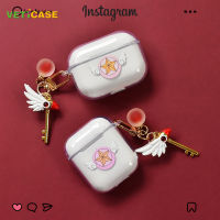 น่ารัก Magic Wand Wing: เคสหูฟังสำหรับ Apple AirPods Pro AirPods 1 2 3ซิลิโคนนุ่มหูฟัง Air Pods ปลอกกระเป๋าป้องกัน AirPod อุปกรณ์เสริม Clear