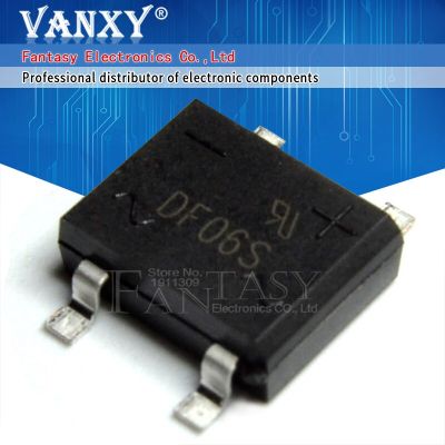 10PCS DF06S SMD 4 feet DF06S SOP-4 DF06 rectifier bridge rectifier original authentic WATTY Electronics