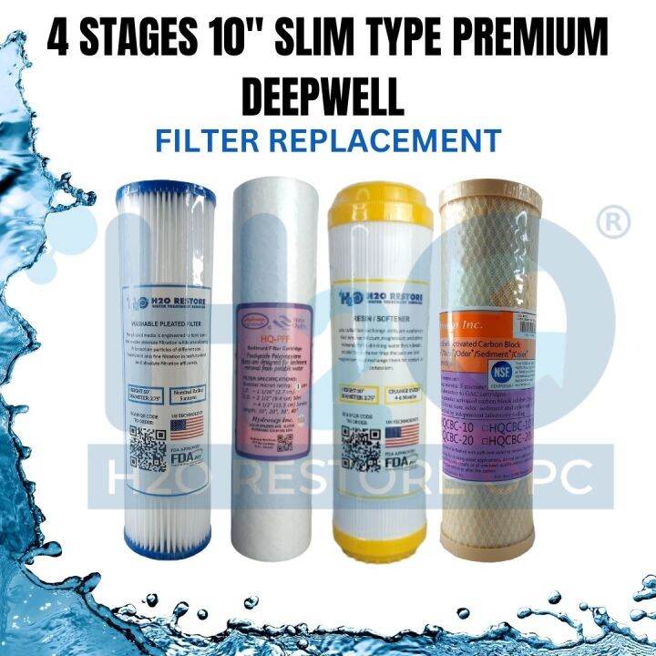 Water Filter 4 Stages 10