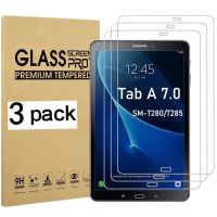 【รักอิเล็กตรอน】 (3แพ็ค) กระจกนิรภัยสำหรับ Samsung Galaxy Tab A 7.0 2016 SM-T280 SM-T285 T280 T285ฟิล์มแผ่นป้องกันหน้าจอแท็บเล็ต T287