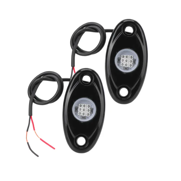 LED Rock Lights 1 Pair Led Neon Light For Jeep Atv Suv Offroad Car