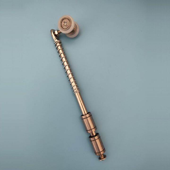 Old Style Circular Arc Folding Door Without Track Hanging Wheel Pulley