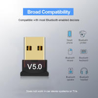 Mini Bluetooth 5.0 Adapter Wireless Receiver USB 3.0 Receiver Dongle for Laptop Mouse Keyboard Accessories