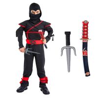 Kids Ninja Costume With Halloween Ninja Accessories Boys Dress Up Best Gifts Boys Girls Cosplay Costume Ninja Suit