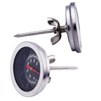 ▩ 350℃ Oven Thermometer Stainless Steel Pointer Thermometer For Oven Baking Kitchen Tools