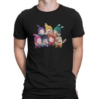 Happy Unique Tshirt Oddbods Amusing Reasonless Seven Different Lovable Characters Casual T Shirt T-Shirt For Men 【Size S-4XL-5XL-6XL】