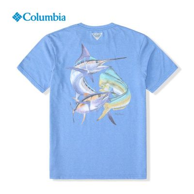 Columbia Columbia outdoor spring and summer new mens fishing series refreshing moisture-absorbing T-shirt FE0324