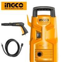 INGCO เครื่องฉีดน้ำแรงดันสูง 90Bar (1200w) HPWR12008 ( High Pressure Washer )พร้อม ปืนฉีดน้ำ และ สายแรงดันสูง3เมตร.