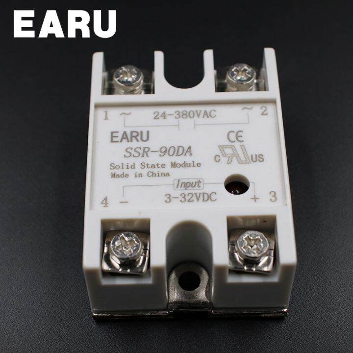 good-quality-euouo-shop-dc-3-32โวลต์อินพุต-ac-24-480โวลต์เอาท์พุท-ssr-90a-โซลิดสเตรีเลย์-ssr-90da-ssr-90-da-สำหรับ-pid-ควบคุมอุณหภูมิหม้อแปลง