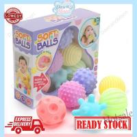 【hot sale】 卍❒ C01 ?D M? Sensory Touch Multiple Textured Baby Balls with BB Sound Bath Education Soft TextureToy Ball Set Montessori