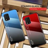 เคสกระจกไล่สีCase Huawei Y7A / Y6P / Y6(2019) / Nova5T / Y9prime / P30lite / Y9S / Y6S / Y9-19 / Y7pro / Y7-19 / Y7-18 เคสกระจกสองสี เคสกันกระแทกขอบนิ่ม