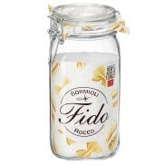 ITALY Hũ thủy tinh Bormioli Rocco Fido nắp cài 1.5L