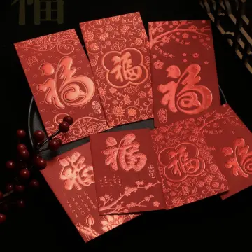 6pcs Chinese New Year Red Envelopes Hong Bao Gift Money Lucky Money  Envelopes For 2023 Spring Festival Birthday Wedding Gift, Discounts For  Everyone