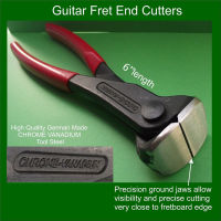 6 นิ้วสแตนเลสกีตาร์ Fret ลวด End CUTTER String Scissor Luthier เครื่องมือ-ZOK STORE