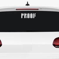 สติ๊กเกอร์ PROOF BTS STICKER VINYL CAR KERETA