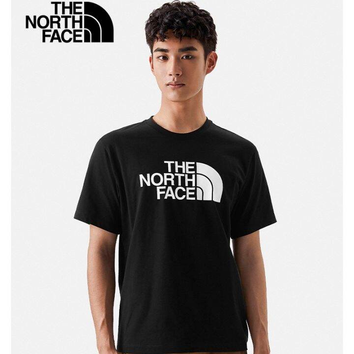 thenorthfaceetooth-23ใหม่ฤดูใบไม้ผลิและฤดูร้อนฤดูใบไม้ผลิผู้ชายโลโก้กลางแจ้งคลาสสิก7wci-เสื้อยืดผ้าฝ้ายแขนสั้น