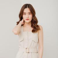 Savvy.bkk  SV01 Jumpsuit สี Nude