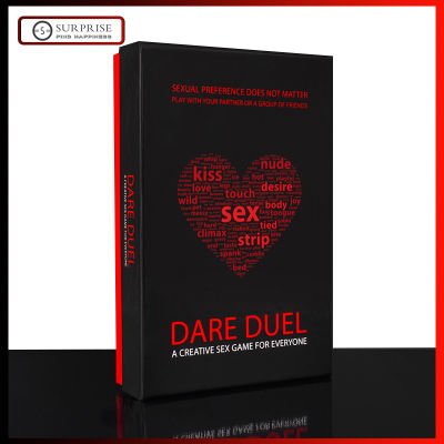 Dare Duel Couples Card Game กล้าดูเกมโรแมนติกสำหรับเกมการ์ดคู่