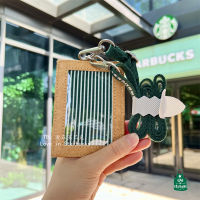 Starbuck คลาสสิกสีน้ำตาลจดหมายธีมสิ่งแวดล้อม DuPont กระดาษ S Nap กระเป๋า Messenger สบายๆแบบพกพาที่มาพร้อมกับถุงเล็กๆสร้างสรรค์