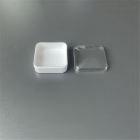 Storage Candy Square Earphone Food Plastic Box Puff