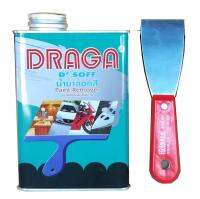 Draga น้ำยาลอกสี 946 ml. พร้อมเกรียงโป๊วสีสเตนเลส 2 นิ้ว ลอกสีน้ำมัน สีน้ำ