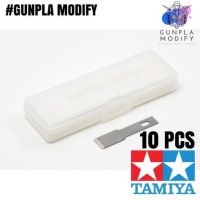 คุ้มสุด!! TAMIYA 74101 Modeler Knife Pro (Chisel) ใบมีดอาร์ทไนฟ์แบบสิ่ว จำนวน 10 ใบ