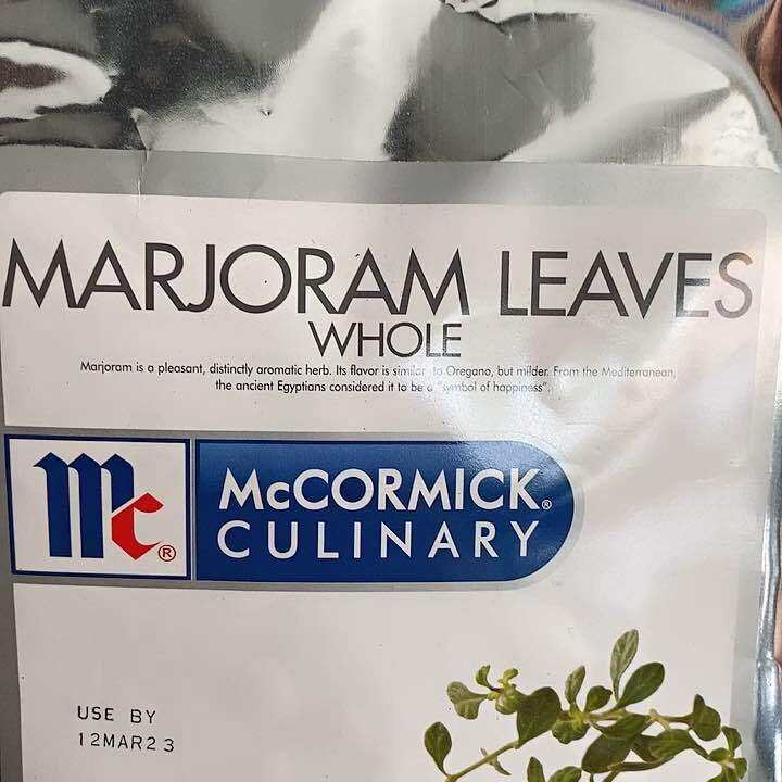 McCormick Marjoram Leaves Whole 300g Lazada PH