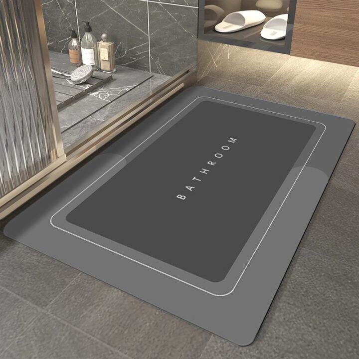 Super Absorbent Floor Mat, Quick Dry Absorbent Bath Mat, Microfiber Non-Slip  Dirt Resistant Bathroom Rugs, Easy to Clean Bath Mats for Home Public  Bathroom Floor | Lazada PH