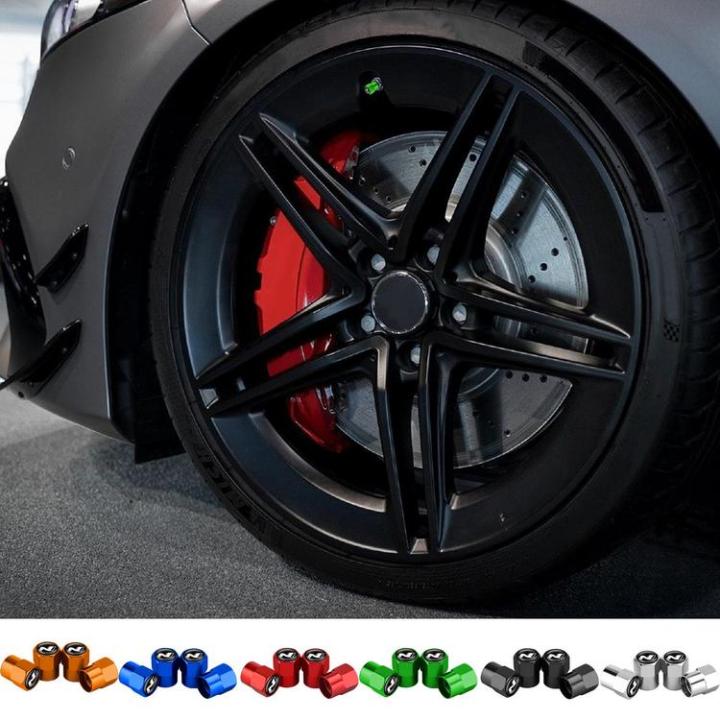 tire-stem-caps-4-pcs-colored-metal-rubber-seal-tire-valve-stem-caps-set-dust-proof-valve-caps-covers-for-cars-suvs-motorcycles-bikes-ordinary
