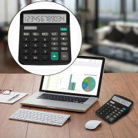 12 Digits Electronic Calculator Large Screen Desktop Calculators Home Office School Calculators Financial Accounting Tools