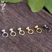 Suitable for bag diy monk head pacifier nail D ring D buckle transformation chain bag accessories detachable metal hook material