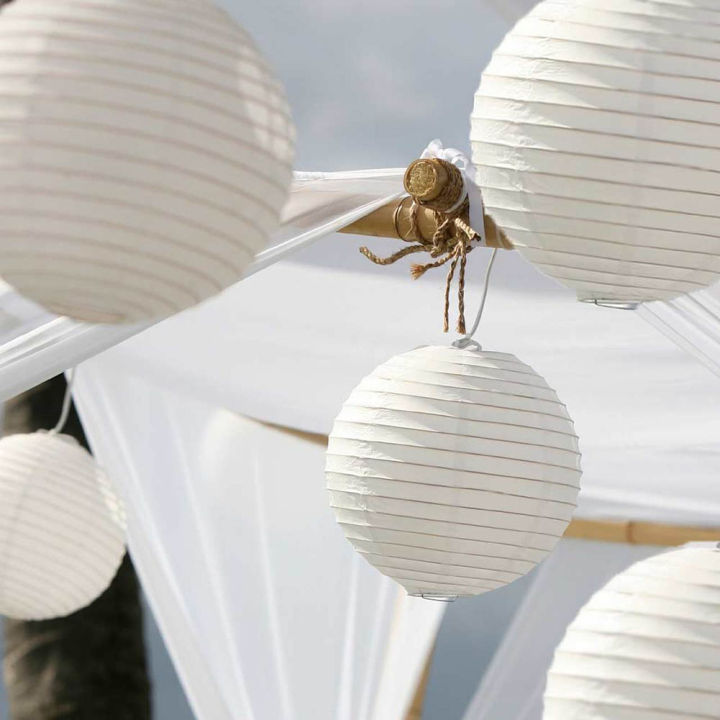 โคมไฟกระดาษจีนกลางแจ้งงานแต่งงานหมั้นงานเลี้ยงวันเกิด-diy-โคมไฟแสงตกแต่งเชลล์-balls