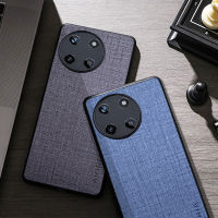 เคสสำหรับ Oppo Realme 11 4G สิ่งทอพื้นผิวปกหนังเคสมือถือฝาแข็งเคสสำหรับ Realme 11 4G