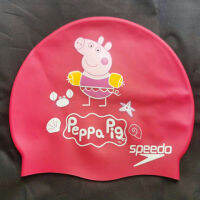 【 IN  STOCK】Spe edo Super Cute Page Childrens Silicone Swimming Hat Fit Comfortable Hair Care Fun Childrens Swimming Hat