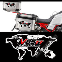 Cases Trunk V85TT For Moto Guzzi V 85 TT Tank Pad Protector Stickers Decal Luggage Emblem Logo