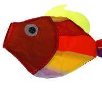 FOO Rainbow Fish Kite windsock ตกแต่งสวนกลางแจ้งเด็ก line ซักรีดของเล่นเด็ก