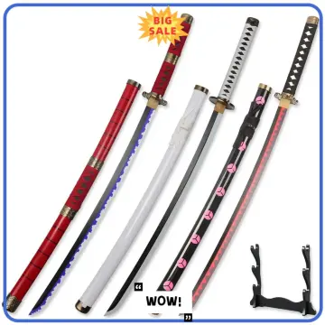 One Piece Roronoa Zoro Enma Sword Anime Costume Cosplay 104cm Wooden Sword