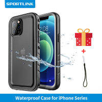 ?เป็นที่นิยมมากที่สุด?ซองกันน้ำ SPORTLINK สำหรับ iPhone 7 8 13 12 11 14 15 Pro X XS Max SE 2022เคสป้องกันการดำน้ำการว่ายน้ำใต้น้ำกันกระแทก