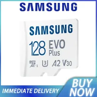 ซัมซุง EVO บวก512GB การ์ดความจำ256GB U3 128GB 4K ไมโครการ์ด SD 64GB U1 V30 UHS-I SDHC Microsd C10 TF ทรานส์แฟลชไมโคร Sd