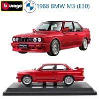Bburago 1:24 BMW M3 (E30) 1998 Sports Cars Model Alloy Static Die Cast Vehicles Collectible Model Car Toys For Adults Die-Cast Vehicles
