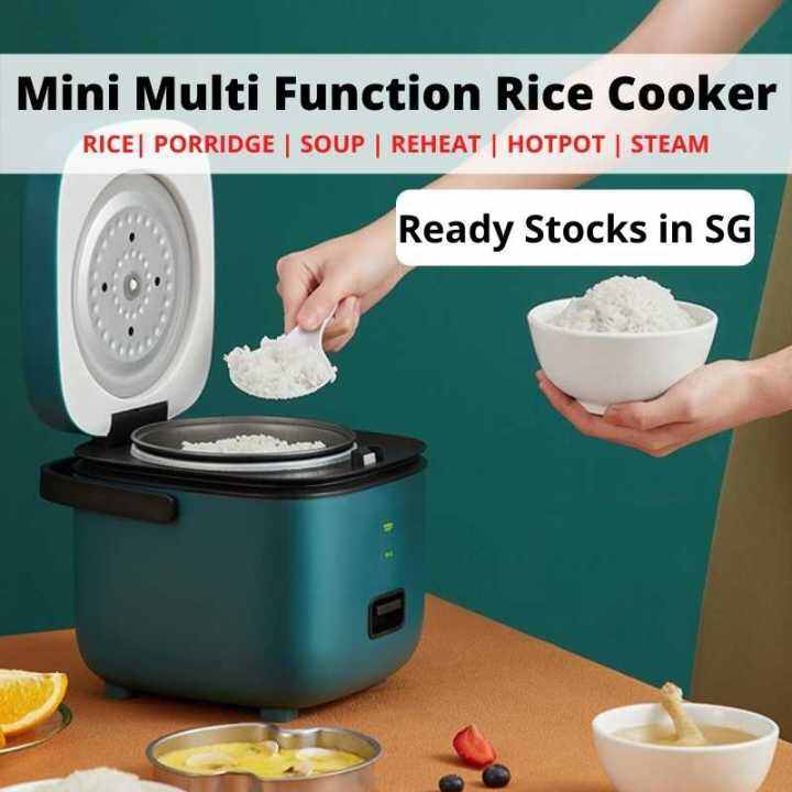 Rice Cooker. Multi Function Smart Heating Mini Rice Cooker. For 1 to 3