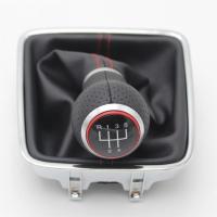 For VW Golf Plus 2005 2006 2007 2008 2009 2010 2011 2012 2013 2014 Car-Styling 56 Speed Car Gear Stick Shift Knob Leather Boot