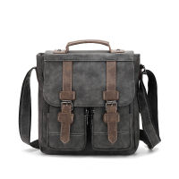 Men PU Handbags Casual Leather Laptop Bags Male Business Travel Messenger Bags Mens Crossbody Shoulder Bag