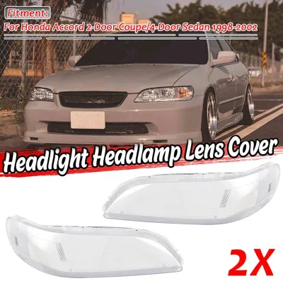 For Honda Accord 1998-2002 Car Headlight Lens Cover Head Light Lamp Shade Shell Auto Light Cover