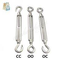 【CW】 1Pcs M4 M5 304 Adjust Chain Rigging Hooks  amp; Turnbuckle Wire Rope Tension Device Oc Oo Cc Type