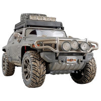 1:24จำลองสูง Hummer HX เก่าโคลนรุ่น Off-Road ยานพาหนะจำลองล้อแม็กรถยนต์รุ่นผู้ใหญ่เครื่องประดับคอลเลกชันสำหรับของขวัญ