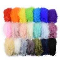 Wholesale 10-15cm Colored Turkey Feather for Crafts Fluffy Marabou Plumas DIY Wedding Party Decoration Dream Catcher Accessories